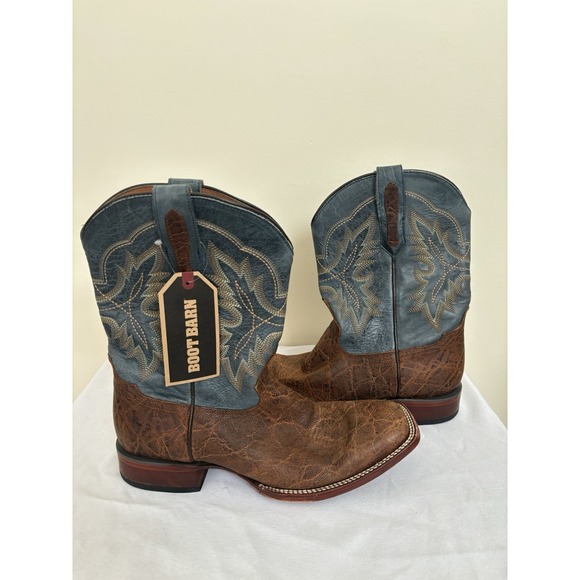 Cody James Elephant Print Western Boot Brown Mens Size 12D Mens